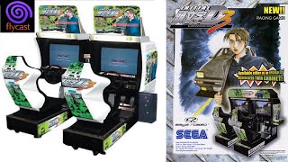 Initial D Arcade Stage Ver. 3 (Arcade) - Gameplay HD (4K) - FlyCast Emulator