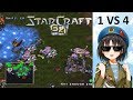 StarCraft 64 1vs4 computers in Melee, SC64 Pro gaming