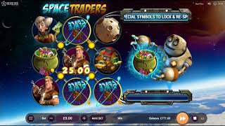 Space Traders Brand New Revolver Gaming Slot Demo Gameplay screenshot 1