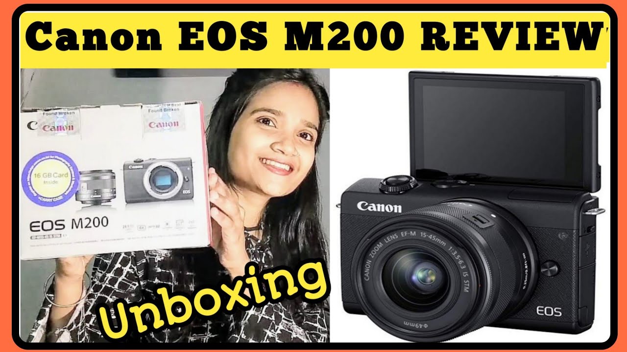 Canon EOS M200 CAMERA REVIEW।BEST CAMERA FOR BEGINNERS।MIRRORLESS