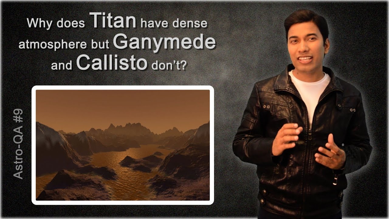 Astro QA #9:  Why does Titan have an atmosphere but Ganymede and Callisto do not?