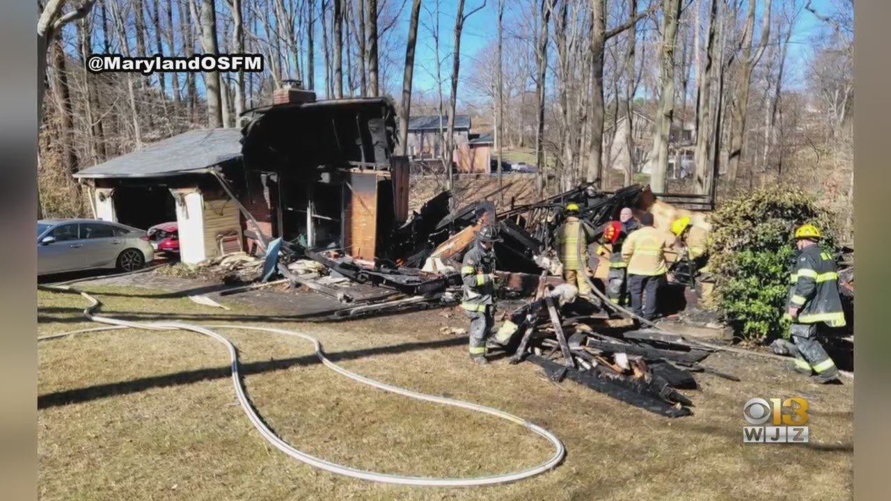 Fire investigators search for survivors following reported house