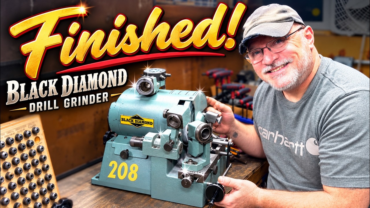 Black Diamond Drill Grinder Repair - Finished!