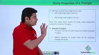 Class 9th - Some Properties of a Triangle
