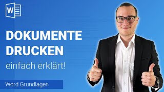 PRINTING DOCUMENTS simply explained | Learn Microsoft Word ✅ screenshot 4