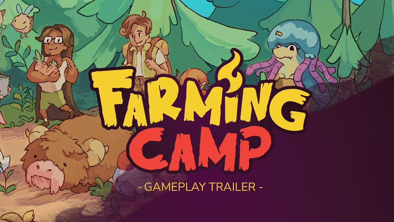 Farming Camp dévoile son gameplay dans un nouveau trailer