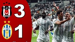 Besiktas-Tirana 3-1 Round 2 UEFA Conferenece League Qualification Leg 1
