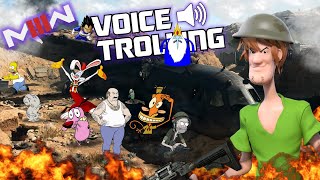 Voicing Your ENTIRE Childhood In MW3! (VOICE TROLLING)