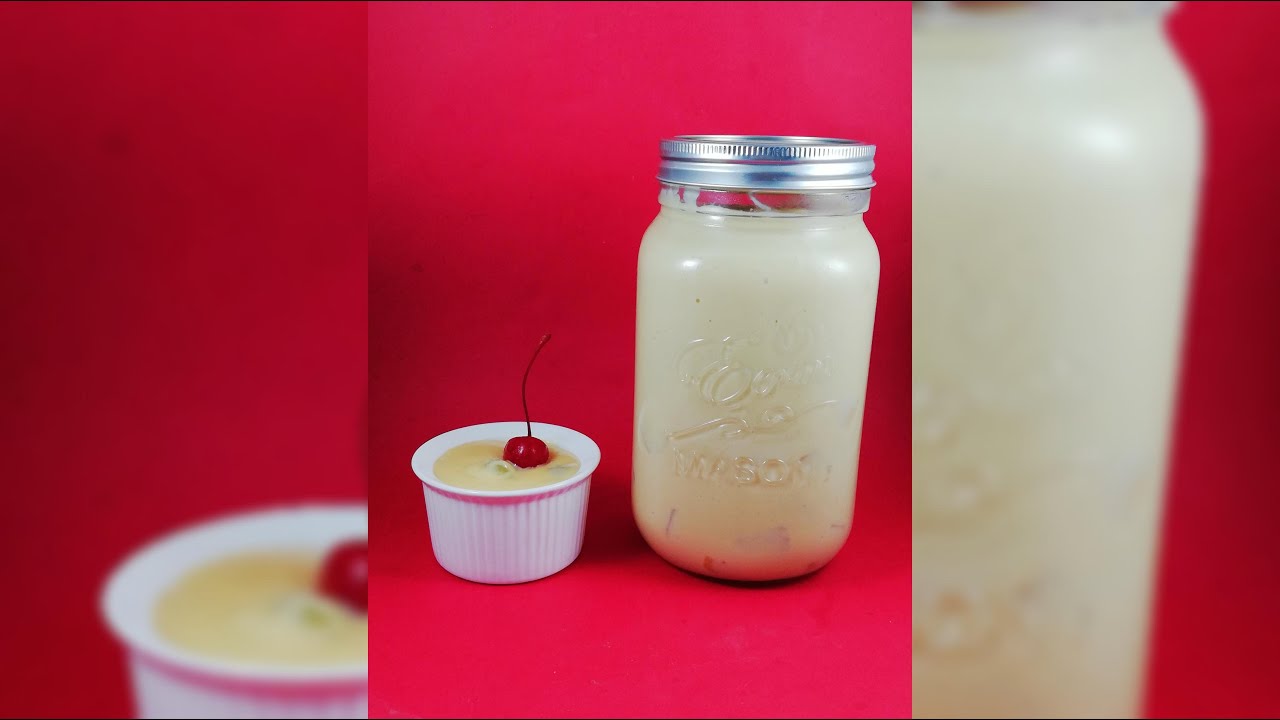 Como hacer Crema Pastelera Especial, relleno para Pudin Dominicano
