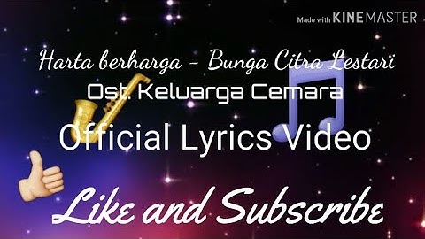 Harta Berharga - BCL || Ost. Keluarga Cemara || Official Lyrics Video