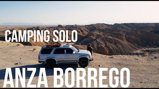 Alone in Anza Borrego Desert