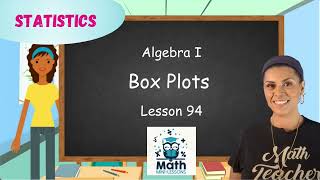 How can a box plot be used to visually represent data and compare two sets of data?