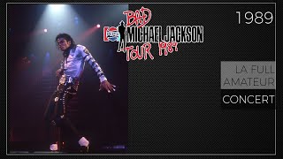 [AMATEUR AUDIO] Michael Jackson Live Bad Tour Los Angeles 1989 full 26.01