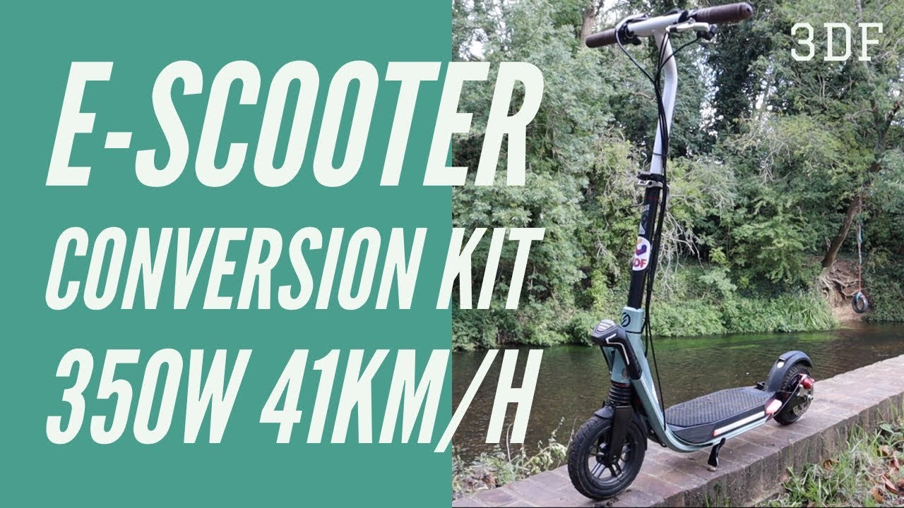Resonate Vælg eftermiddag DIY E-scooter Conversion Kit - YouTube