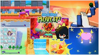 Warioware Move it! (Japanese Ver) - Copycat Mirror & Unique Mix Mirror Microgames - Switch