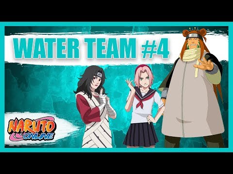 water team #4 - Fuguki game play - naruto online @dastanmahmod