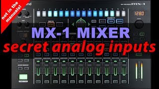 Secret analog audio input for MX-1 screenshot 5