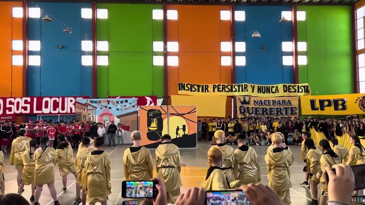 Baile amarillo ciclo básico 2025 Ispe