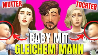 Sims 4 ABER was passiert, wenn Mutter & Tochter BABY von GLEICHEM MANN bekommen?! 😱😳 screenshot 4