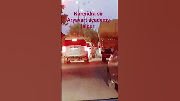 Narendra sir office ghar  jatie hue evening time  Sunday   Aryavart academy jaipur #reels #tranding