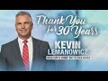 Tucker Antico thanks Kevin Lemanowicz for 30 years at Boston 25