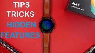 TOP Fossil GEN 6 Tips Tricks and Features !!! Fossil Smartwatch Review FTW4061