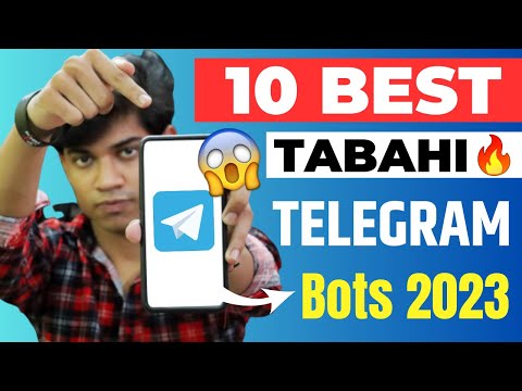 Top 10 Telegram Bots 2023 - Super Useful ✅ | Best Telegram Bots 2023 | Secret/Hidden Telegram Bots