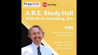 Building a Fee Proposal That Actually Works | PrepARE Study Hall