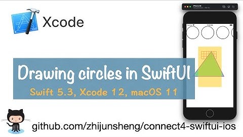 iOS SwiftUI 007: Drawing circles in SwiftUI