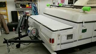 The beginning of my journey rebuilding a 2000 Coleman Grand Tour Utah popup.