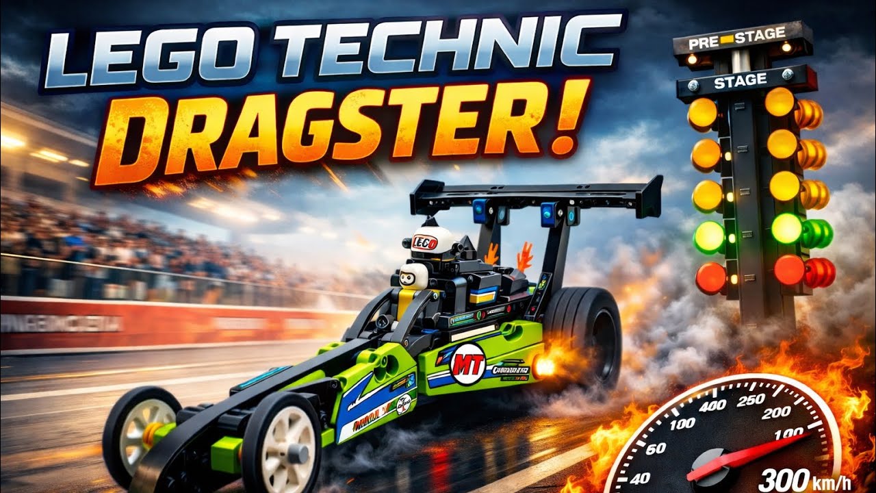 Лего технік драгстер 1 частина