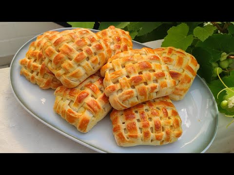 Булочки 'ЛАПТИ' с начинкой ❗❗❗ пошаговый рецепт ароматных булочек как пух