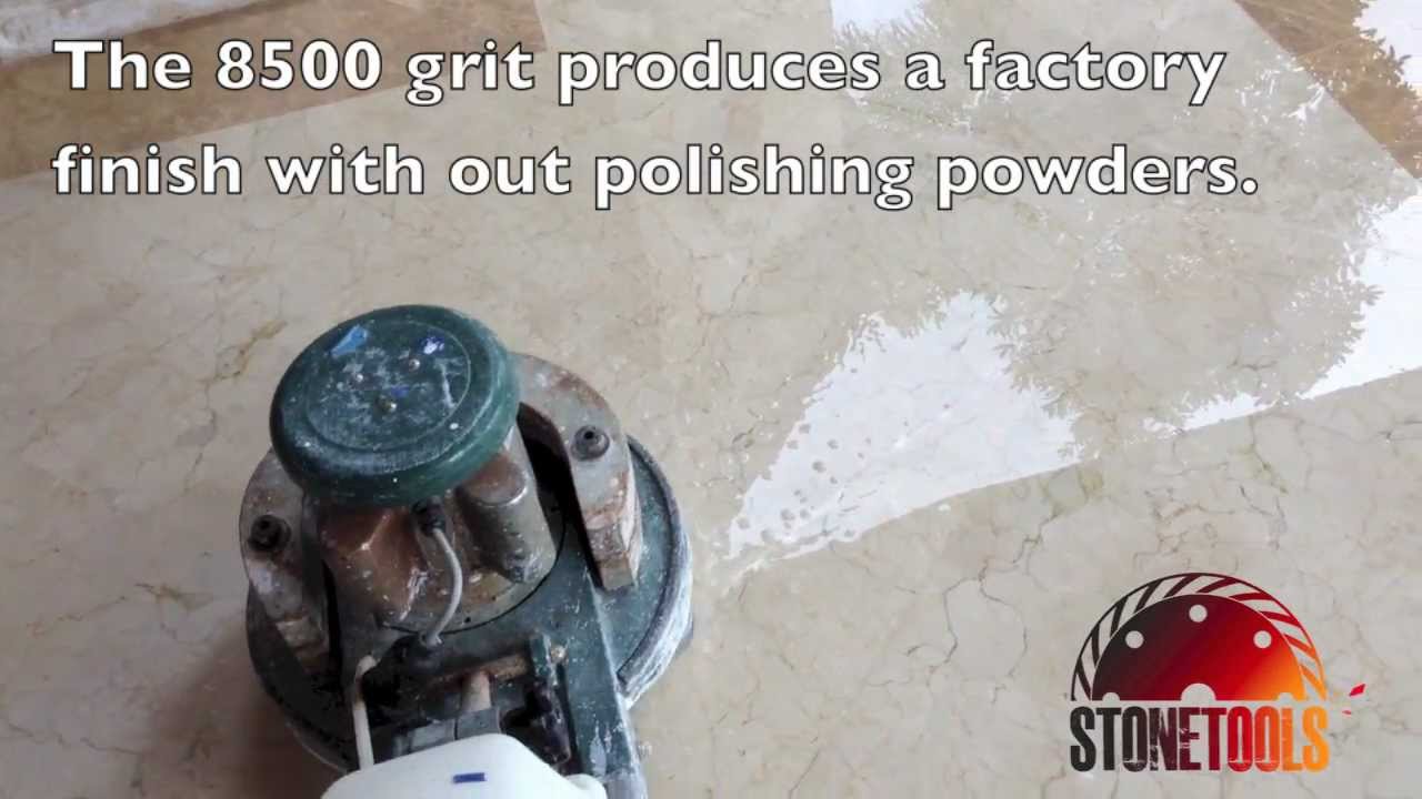 Diamond Polishing Pads Wet Marble Pads YouTube