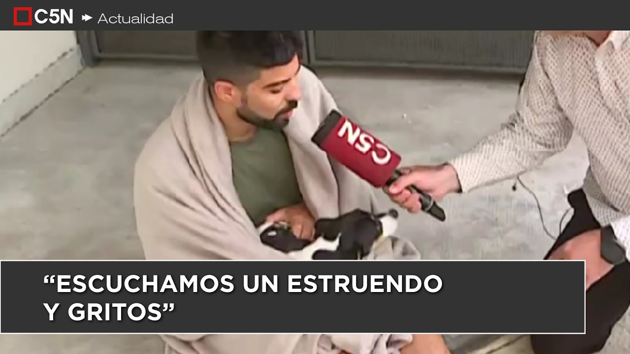 DERRUMBE en un complejo de VIVIENDAS en PARQUE PATRICIOS