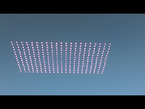 드론쇼  올림픽공원 - 300여 드론의 일치된 움직임 ( <strong>Drone</strong> <strong>show</strong>)