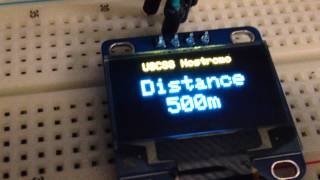 0.96" OLED Display with Arduino ATMega 2560