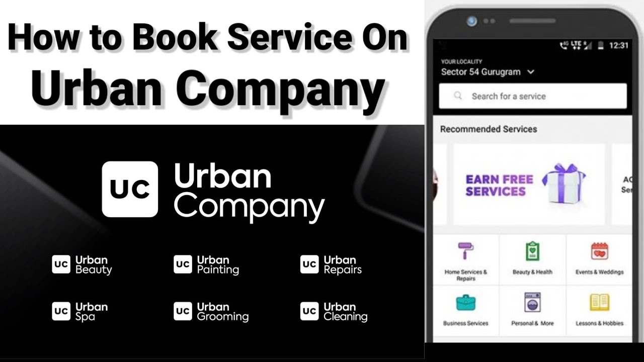 How to book a service on Urban Company Telugu Step by step to book