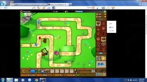 Bloons Tower Defense 5 Episode 1 Monkey Lane Easy Part 1