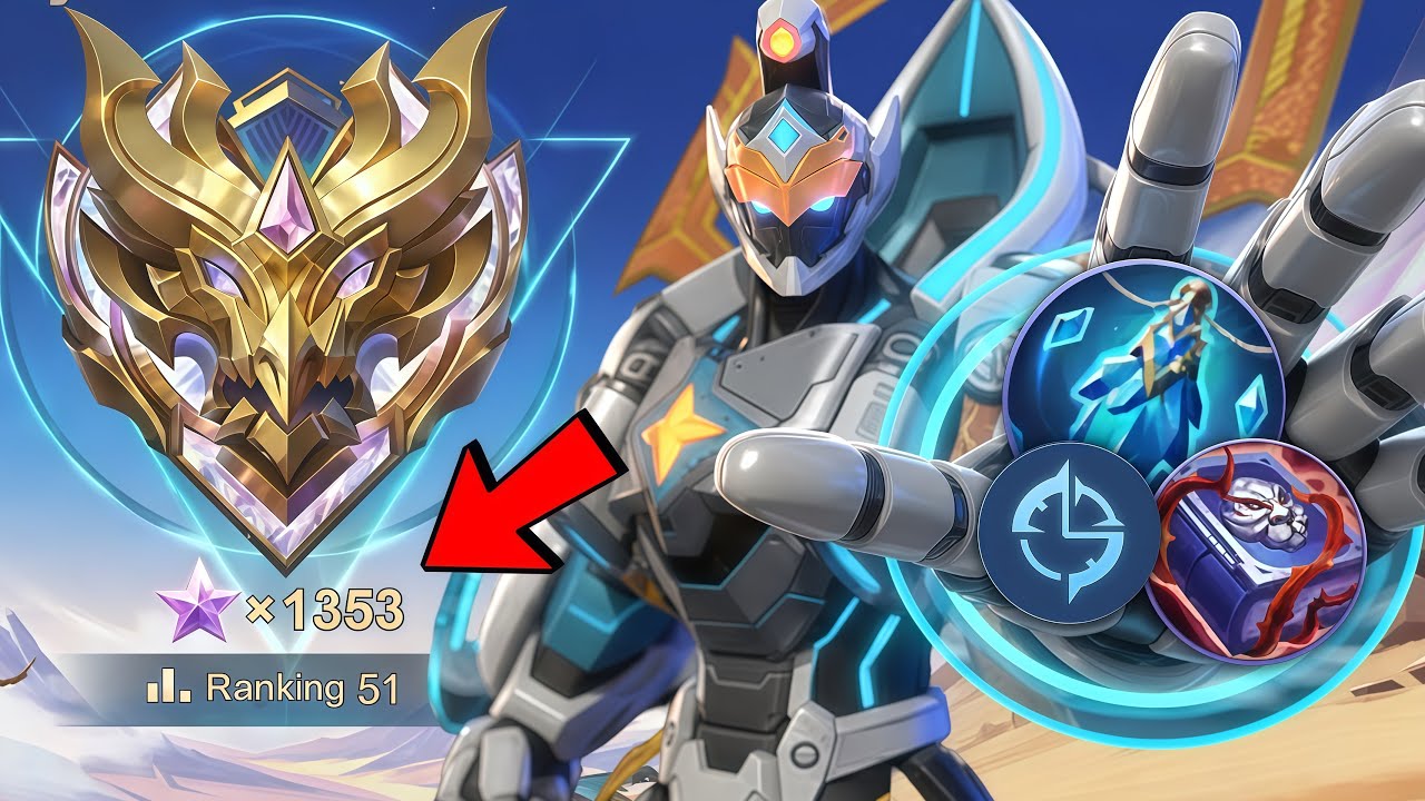 I TRIED MAX CD BUILD IN IMMORTAL 1350 STARS!!😱- MLBB