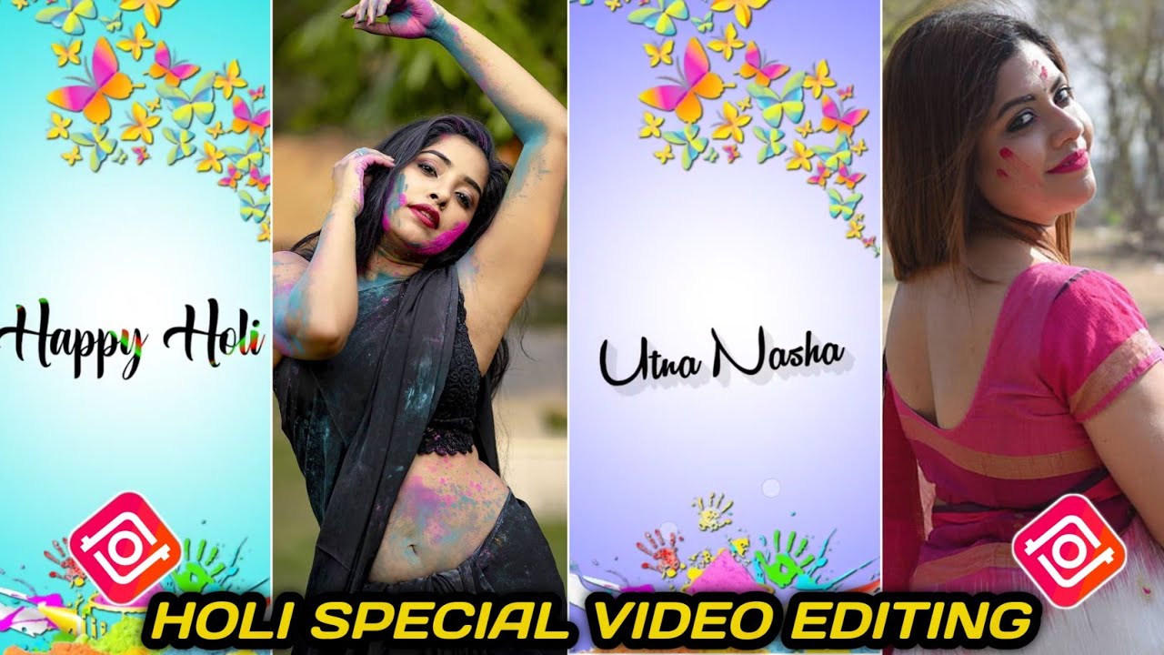 New Viral Happy Holi Status Editing In Inshot || Instagram Holi Special Reels Editing
