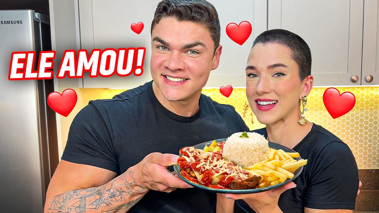 FIZ O PRATO PREFERIDO DO MEU MARIDO! PARMEGIANA! - COZINHA INTUITIVA