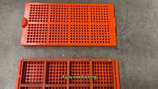 Wear resistance polyurethane screen panel for vibrating screen equipment machine