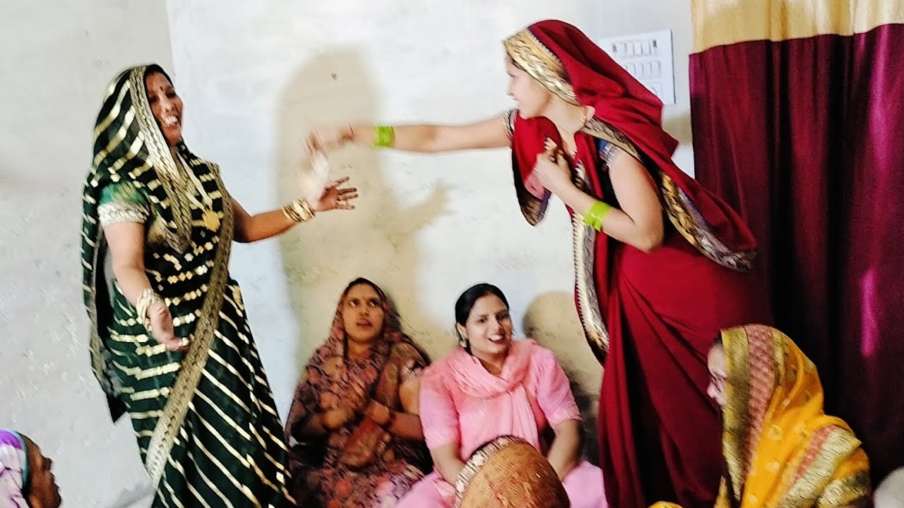 l उंगली पकड़ के रोई मेरे मोहन 🥰l shyam pyare ka dehati geet 😍 l jabardast dance 👌🏻