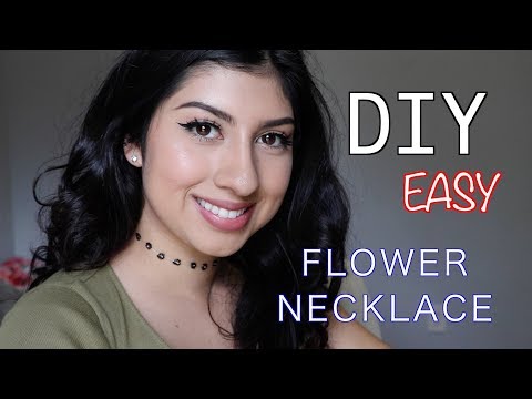 Comment faire: EASY fleur collier de perles