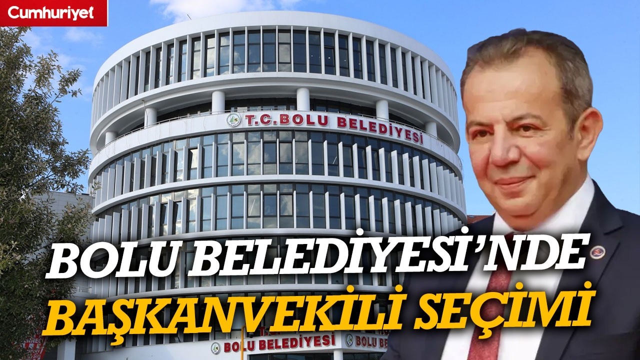 #CANLI Tanju Özcan tutuklanmıştı! Bolu Belediye Meclisi'nde başkan vekili seçiliyor