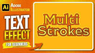 ADD STROKE in Illustrator to Text | Professional Results