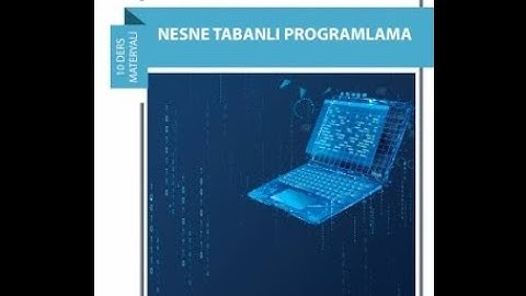 10.Sınıf Meslek Lisesi Nesne Tabanlı Programlama KARAR VE DÖNGÜ YAPILARI - Ders 3