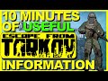 10 Minutes Of UseFUL Information About Escape From Tarkov!