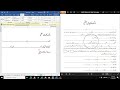Creating Halaf Nama in Urdu using Ms word 2025