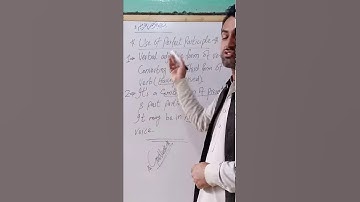 Uses of Perfect Participle in English grammar by Shahid Abbas